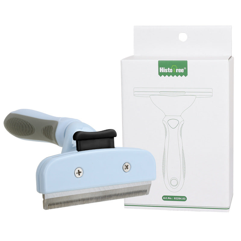 Pettine Rimuovi Pelo per Cani e Gatti – Trimmer Professionale Antigroviglio, Rasatura e Sfoltimento