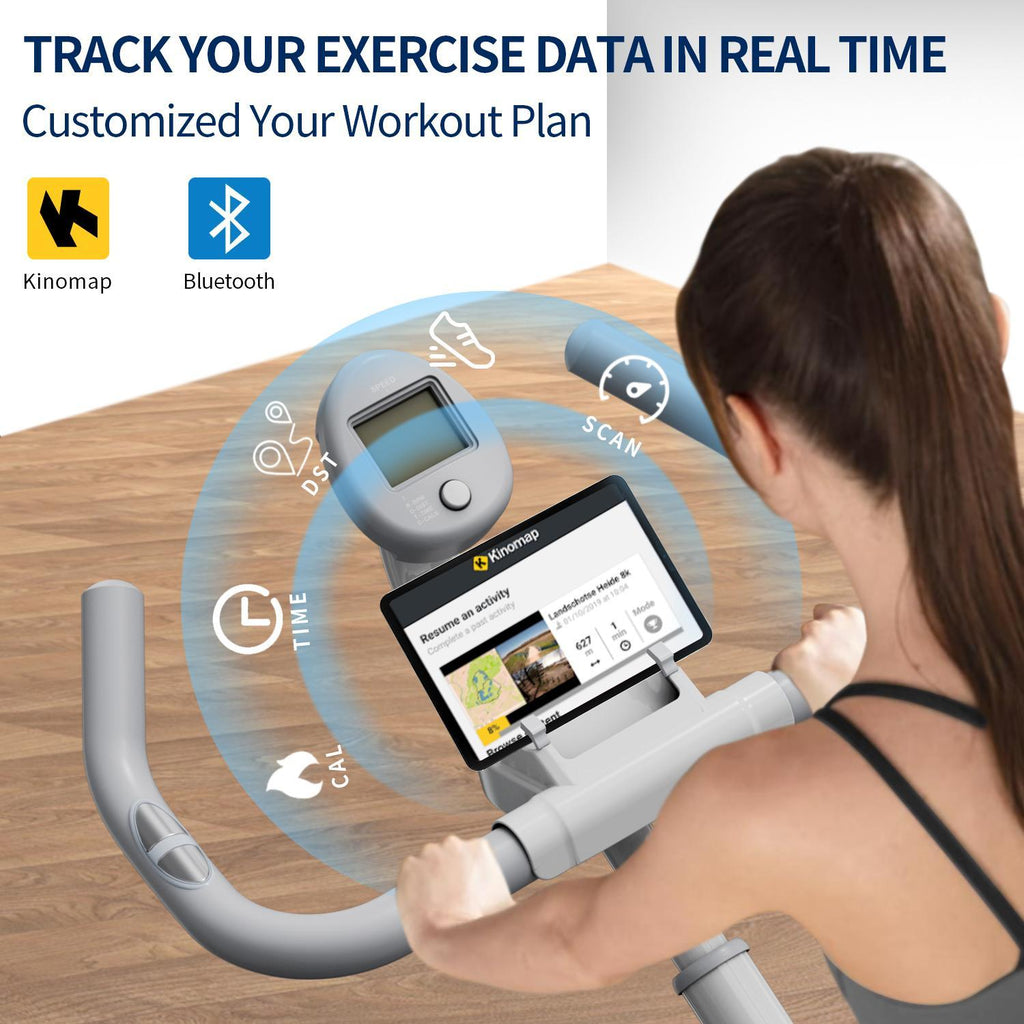 👉 Cyclette Magnetica Professionale per Allenamento a Casa – Silenziosa e Compatta