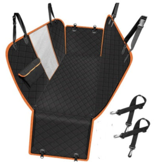 Coprisedile Auto per Cani Impermeabile con Rete Traspirante – Antiscivolo e Facile da Pulire