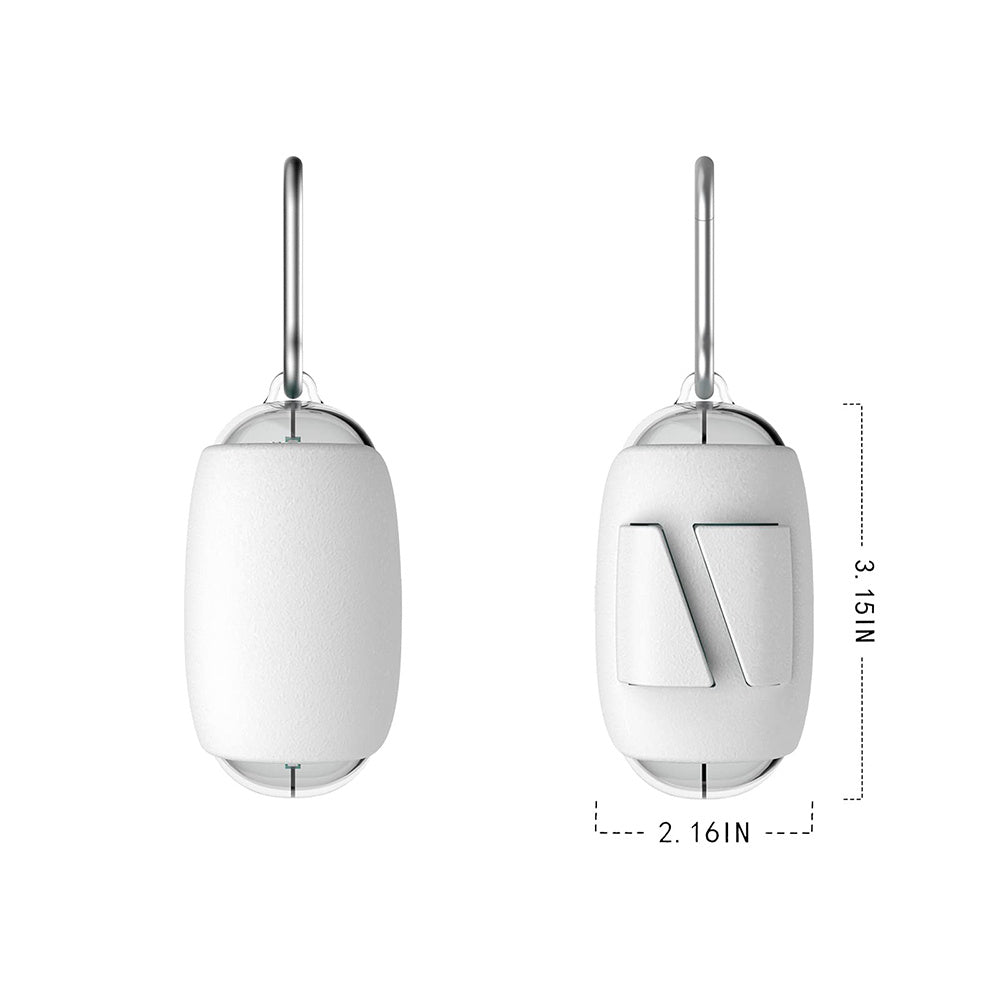 Dispenser Sacchetti Igienici per Cani – Porta Sacchetti a Capsule con Gancio per Guinzaglio