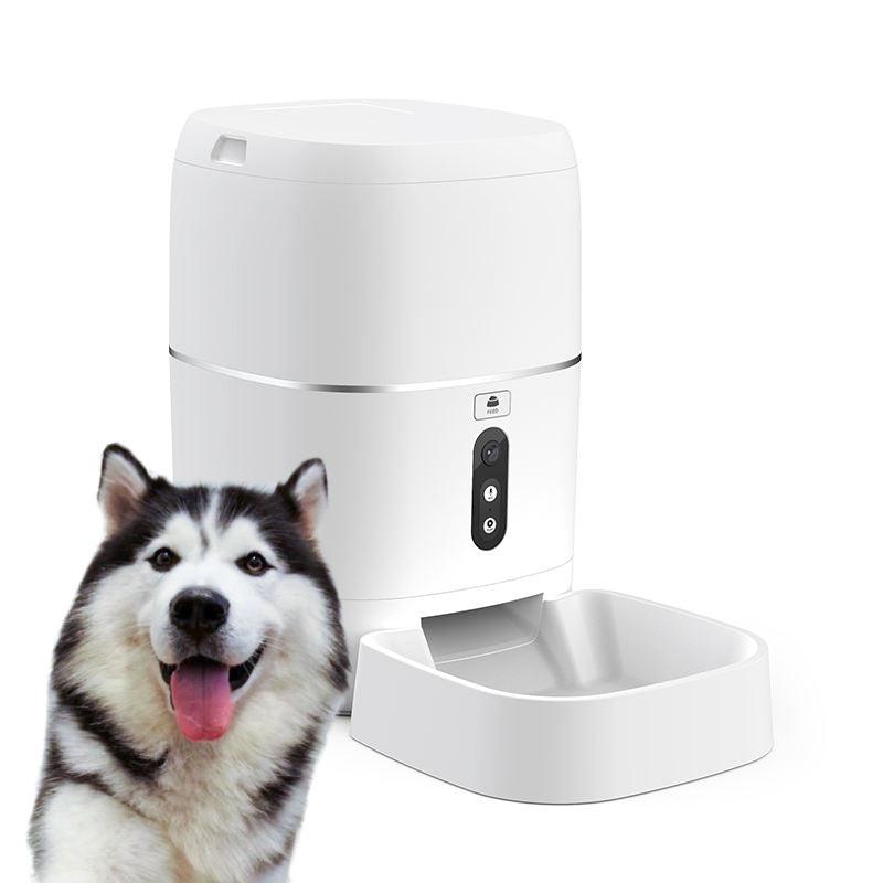 Distributore Automatico di Cibo e Acqua per Animali | Intelligent Pet Companion con Voce e Video