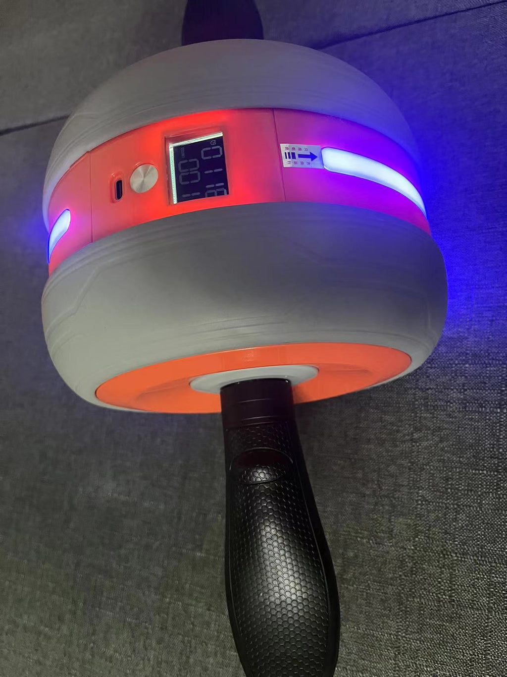 Rullo AB Wheel con Contatore LED – Ruota Automatica per Addominali e Core Training