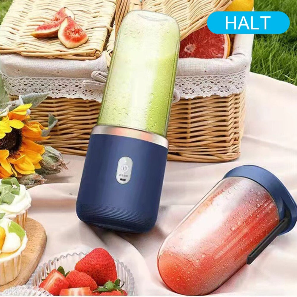 Frullatore Portatile USB 6 Lame – Mini Blender Ricaricabile 400ml per Smoothie e Succhi