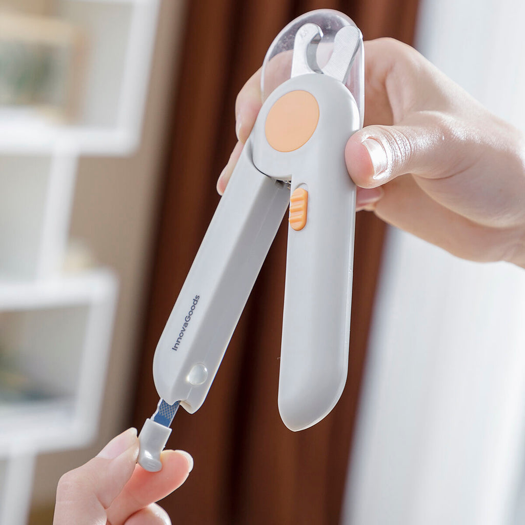 Tagliaunghie per Animali con LED InnovaGoods – Sicuro e Preciso