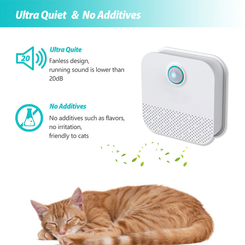Purificatore Smart per Lettiera Gatti – Deodorante Aria per Cani e Ambienti