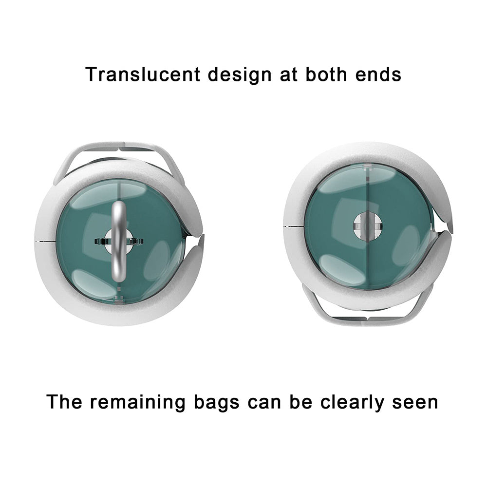 Dispenser Sacchetti Igienici per Cani – Porta Sacchetti a Capsule con Gancio per Guinzaglio