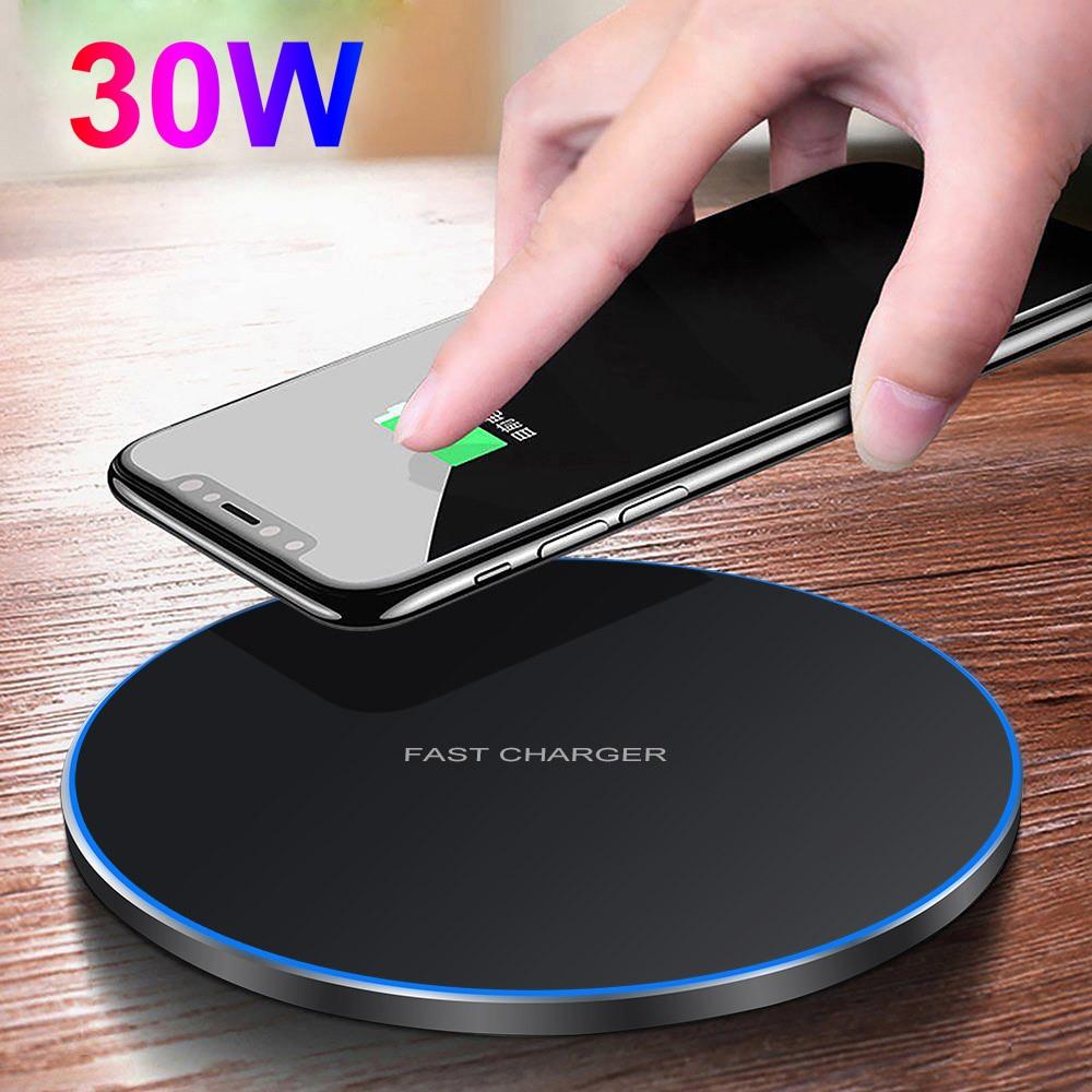 🔖Titolo Proposto  Dragon W9 Wireless Charging Pad 30W – Ultra Sottile, USB-C, Compatibile iPhone 15 e Android